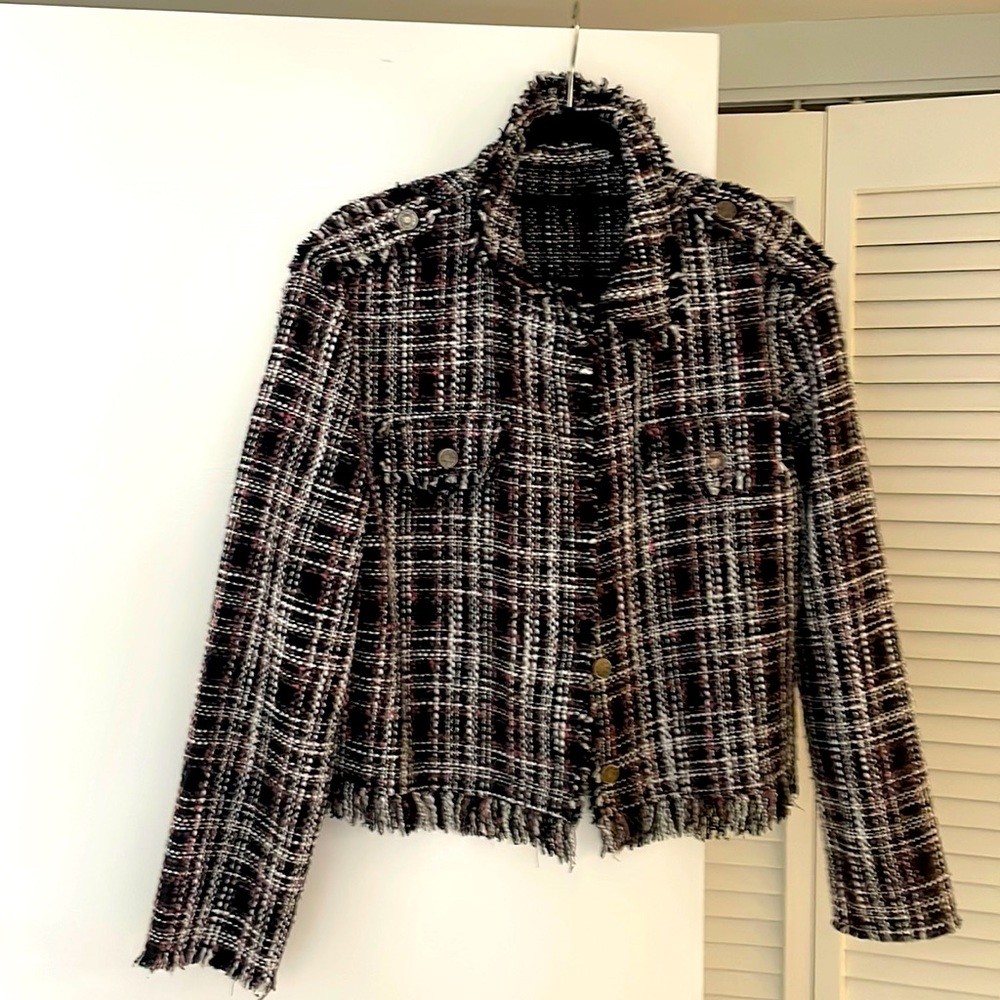 Tweed boucle jacket
